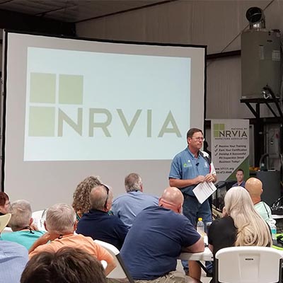 NRVIA Members in an RV Inspection Class